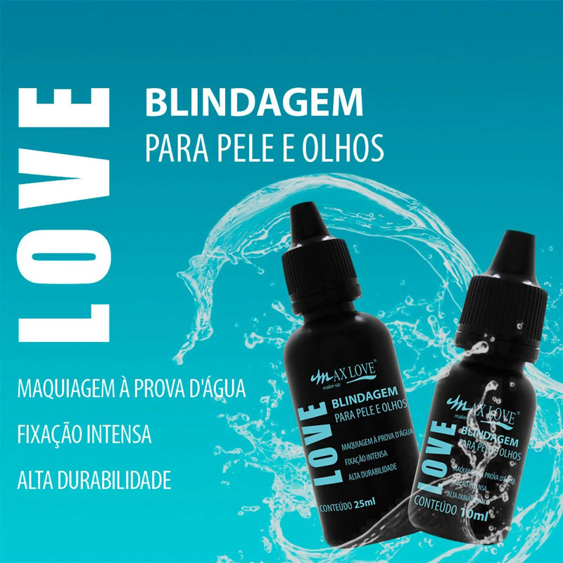 Blindagem de maquiagem à prova d'água fixação intensa alta durabilidade-Max Love