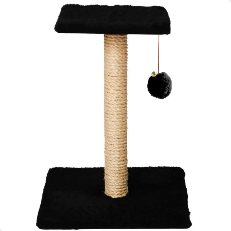 Cat Cat Scratcher Sisal Post Square with Pompom Plush Toy Guizo Scratching Pet Cat Claw Column GT6315