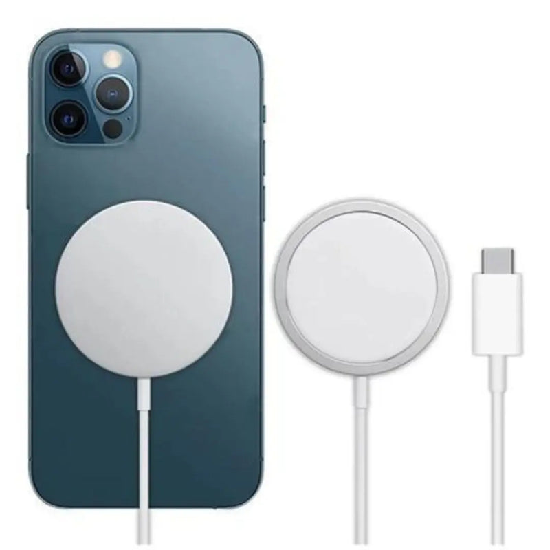 Carregador Magnético Sem Fio indução Para Iphone 8 Plus X Xs 11 Pro Max 12 / 12 Pro Tipo C usb Booksy