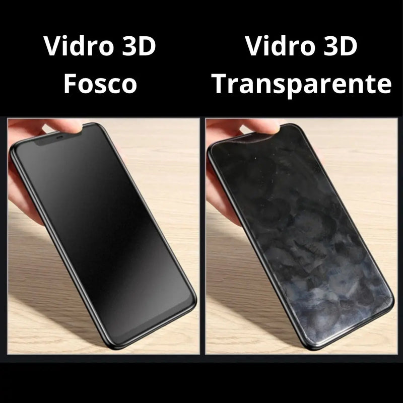 Pelicula de vidro fosco para todos os modelos iPhone