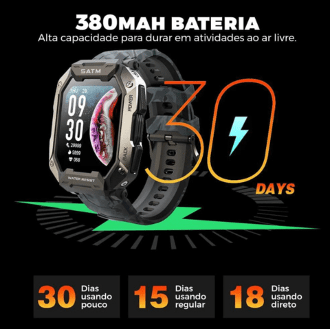 Relógio Smartwatch Max Rock Ultra C-20