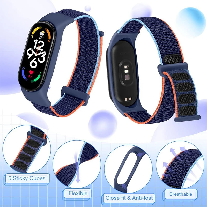 Pulseira para Xiaomi Mi Band 3 - 4 - 5 - 6 - 7