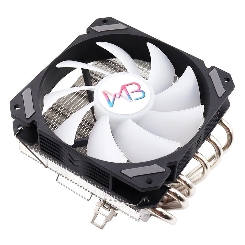 CPU Radiator Fan Low Profile Cooler Pwm 4pin 120mm LGA 1150 1151 1155 1156 1200 1700 2011 V3 X79 X99 AM3 AM4 Ultra Slim RGB ARGB