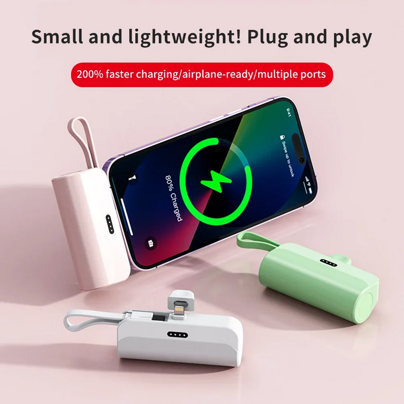 Mini power Bank 5000 Mah