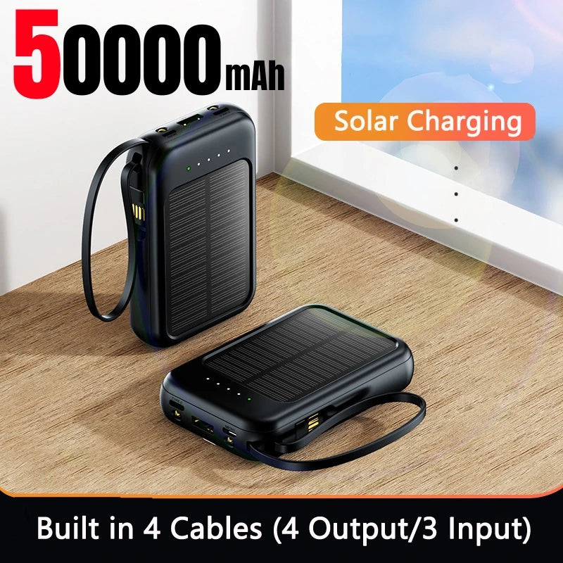 Power Bank Carregamento SOLAR 50000Mah